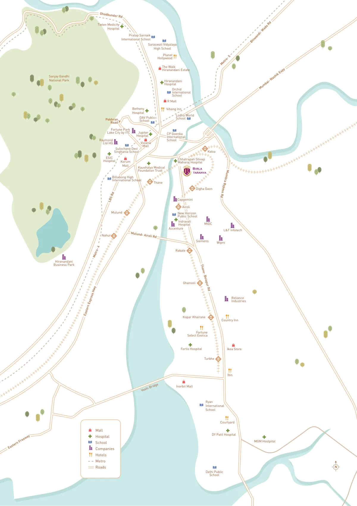 Birla Taranya Location Map